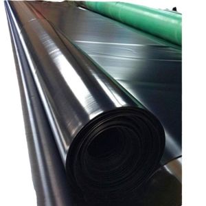 Black HDPE Geomembrane Liners Excellent Chemical Resistance and Tear Resistance