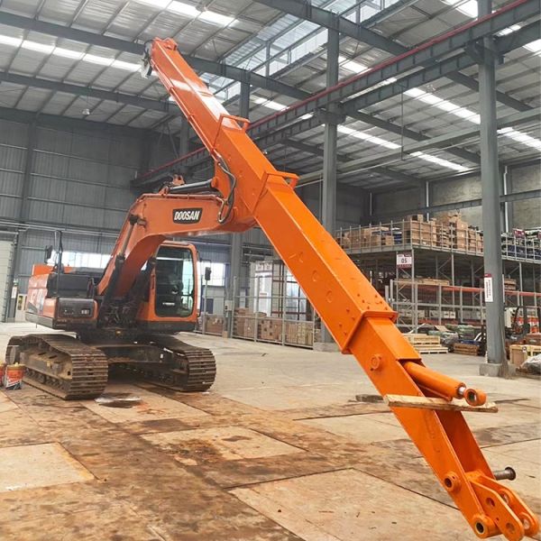 CE Certified Telescopic Excavator Boom Arm for 1-50T Excavators