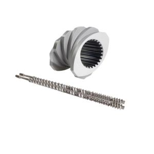 SKD11 Material Twin Screw Extruder Spare Parts With Excellent Hardness And