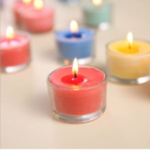 Creative Romantic Glass Candle for Valentine′ S Day