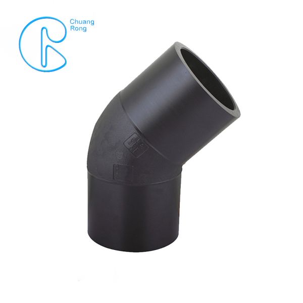Buy 45 Degree Elbow HDPE Fusion Fittings For Irrigation at wholesale prices
