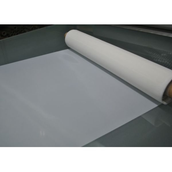 Buy Low Elasticity 100% Monofilament Polyester Mesh For Ceramics Printing at wholesale prices