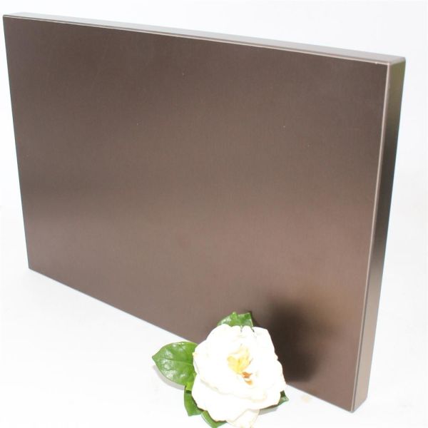 Buy E0 Anti Scratch  18mm Metal Brushed PET Laminated MDF Panels at wholesale prices