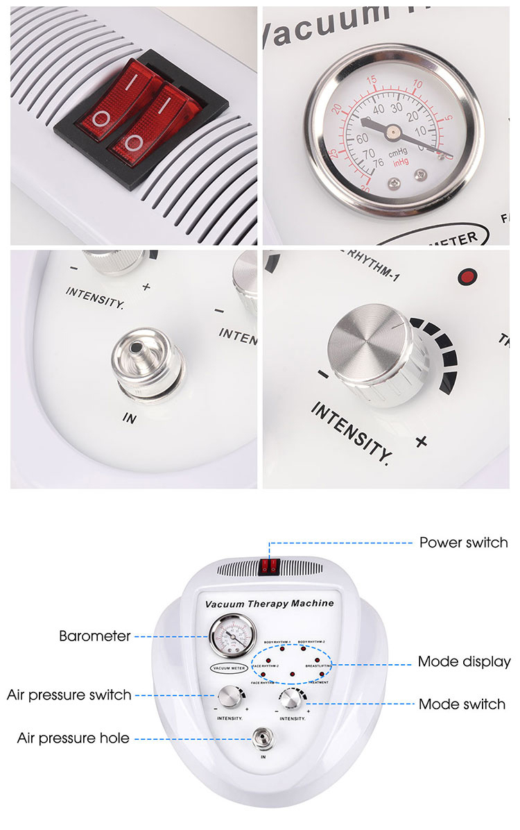 Breast Massager Butt Enhancement Vacuum Therapy Machine