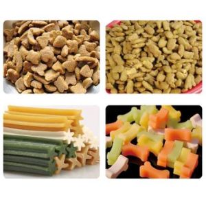 Stainless Steel 100KW Pet Chews Production Line For Dogs' Teeth