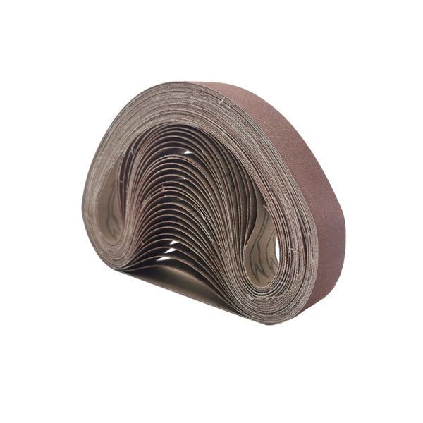Manufacturer Wholesale Coarse and fine abrasive surface polishing belt Ceramic Metal Grinding Strips