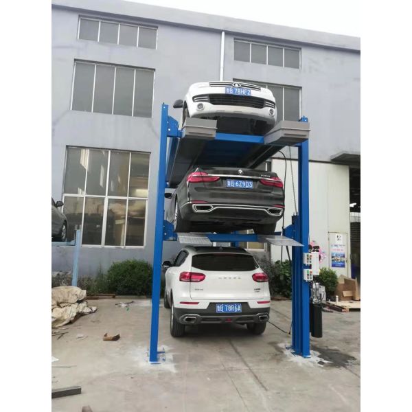 Buy 9. Four Post Triple Parking Lift QDMY-2-1P at wholesale prices