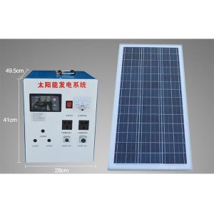 China Polysilicon Portable Solar Power Systems100A 1500W For Camping on sale
