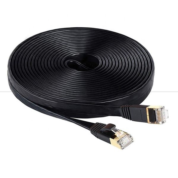 1M 3M 5M 10M UTP FTP Shield Cat5 Cat5e Cat6 Ca6a Cat7 RJ45 Flat Ethernet Patch