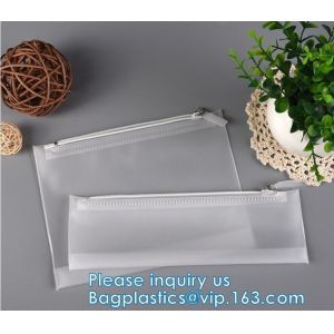 Biodegradable Customized PVC Matte Accessories Plastic Packaging Bag, Jewelry