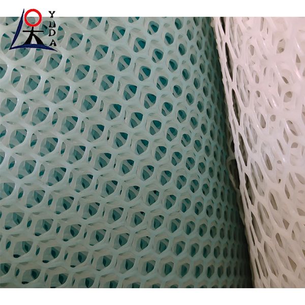 Agriculture Plastic Green Mesh Plastic Flat Breeding Net Chicken Floor Mesh