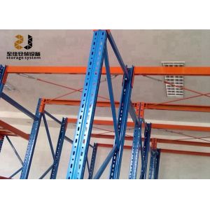 Quality Assemble Or Welded Powder Coating Drive Through Pallet Racking for sale