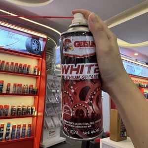 China GETSUN 400ML White Lithium Grease Spray Lubricant - Corrosion Resistant Multi-Purpose Lubricant for Automotive and Industrial Use on sale