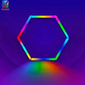 RGB Honeycomb LED Pixel Bar Tube IP20 with 14W/meter Power Consumption and 270°