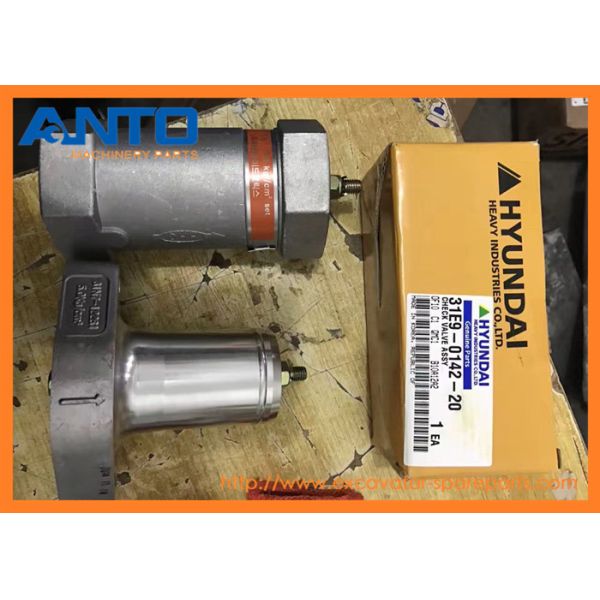 Buy 31E9-0142 Check Valve Used For Hyundai Excavator Spare Parts R320-7 R110-7 R210-3 at wholesale prices