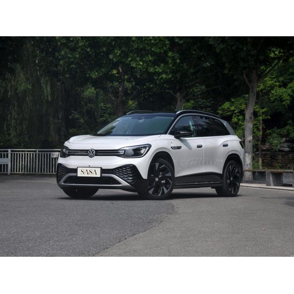 Buy PRO 160 Km/H VW EV Car Five Doors 7 Seats VW Id 6 Crozz SUV Vehicle at wholesale prices