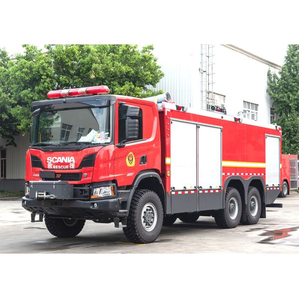Scania 8T Water Foam Fire Fighting Truck Good Quality Specialized Vehicle China