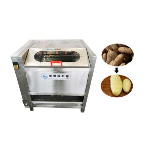 Vegetable Skin Peeler 700kg/h Potato Washing And Peeling Machine