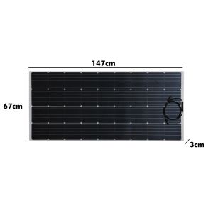 Polycrystalline Silicon Flexible Folding Solar Panel Kit 100W 200W 300W