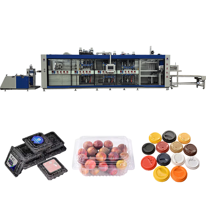 China Multi Station Pressure Thermoforming Machine With Automatic Mold Locking on sale
