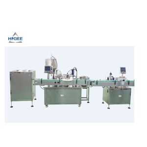 Juice Soda Beer Beverage Filling Line And Capping Labeling Machine