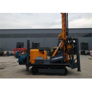 Diesel 400m Depth Pneumatic Crawler Drill Water Well Rig