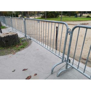 Interlocking Metal Crowd Barriers 1.1m Height