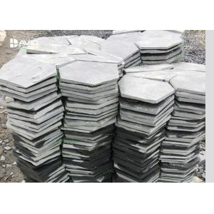 Durable Natural Slate Paving Stones 10/20mm Thickness Irregular Size Non Slip