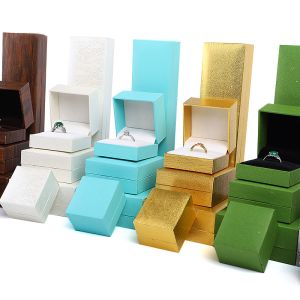 Jewelry Boxes Material Paper Velvet Newest Style for Earrings Necklaces and