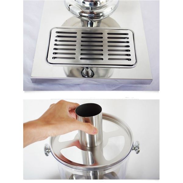 8 Liters Single Juice Dispenser Stainless Steel Cookwares For Cafeteria