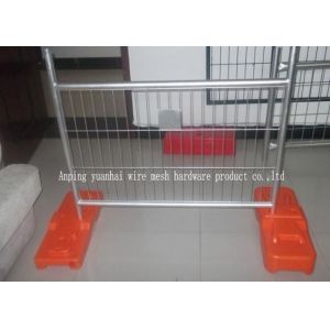 Small ety Temporary Mesh Fencing Movable PVC Coated For Traffic Control