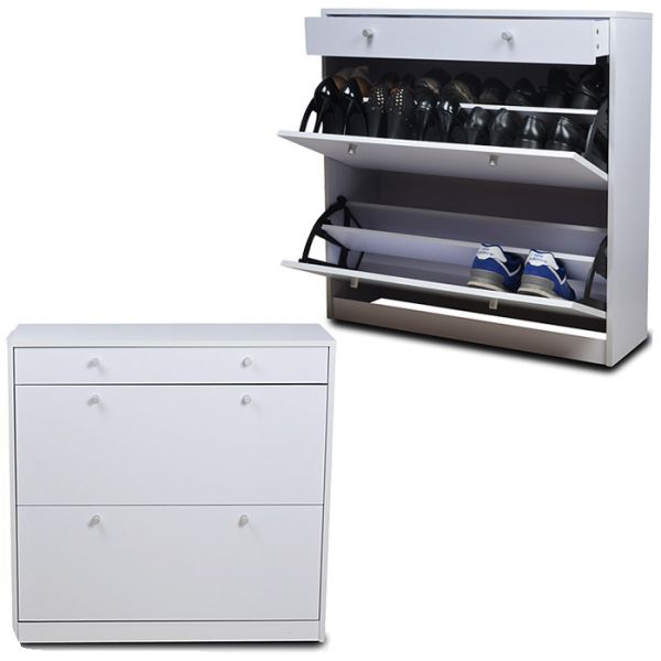 Buy Space saving 35KG 83cm Width Wooden Shoe Storage Unit at wholesale prices