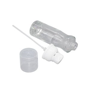 200ml Capacity Glass Cooking Oil Spray Bottle Heavy Material Nonspill