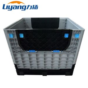 SGS Agriculture Folding Crate Box Collapsible Plastic Storage Crate