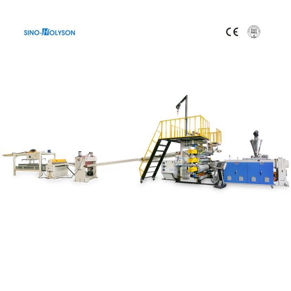 2-5mm Single Layer Or Multi Layer Sheet PVC Artificial Marble Sheet Machine