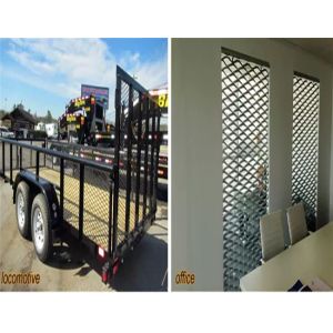 Custom Popular Indoor application Aluminium Expanded Metal Grating