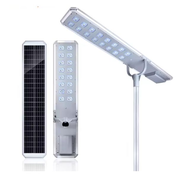 Buy Integrated 100w 1200w 150w Led Solar Street Light With Solar Panel Set at wholesale prices