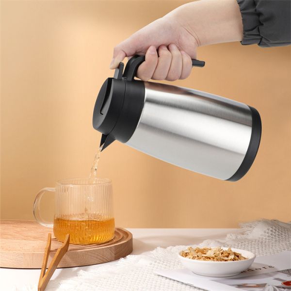 Stainless steel Metal Vacuum Coffee Pot For Household Usage