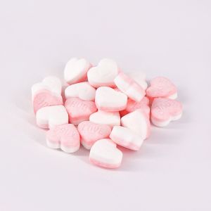 Small Red Healthy Hard Candy Round Shape Lemon Flavor