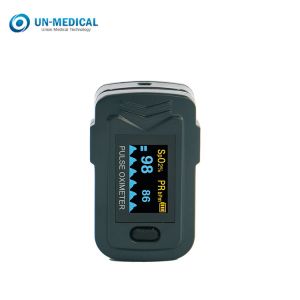 Clinical Home Use Fingertip Pulse Oximeter 6 Modes No Pricking