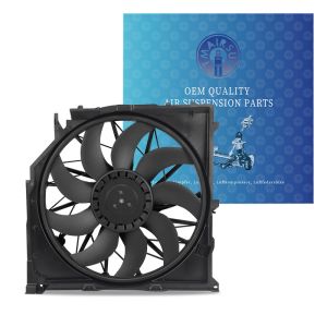 400W Electric Car Radiator Cooling Fan 64546921940 For BMW X5 E53 1999-2006 4.4L
