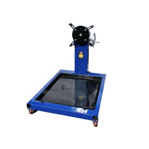Blue Adjustable Arms Gearbox 800KG Engine Hoist And Stand