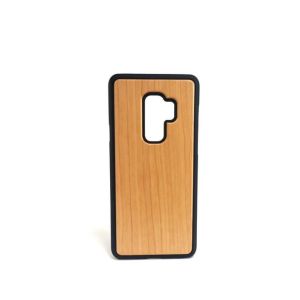 Anti - Scratch & Anti - Slip TPU Wood Phone Case for Samsung Galaxy S9 Plus