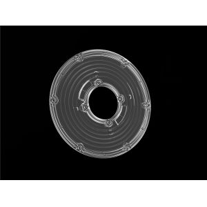 Round Shape IP66 Led Optics Lenses -40c- 120c Temperature Resistant