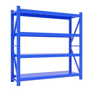 Adjustable Shelving 4 Tier Metal Shelving Unit For Easy Organization Metal