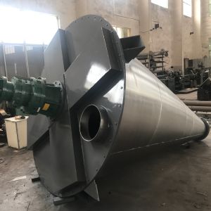 Conical Screw Double Cone Blender Mixer , Spiral Ribbon Mixer