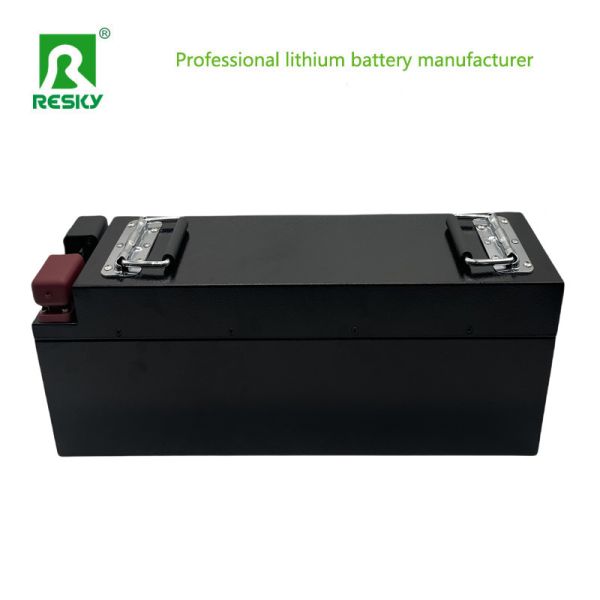 Power Rechargeable 51.2V 50AH Lifepo4 Lithium Battery Pack For Electric Golf Cart