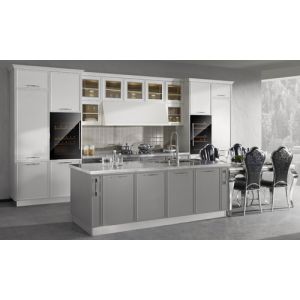 304 Stainless Steel Hotel Furniture Integral Hotel Kitchen Cabinets
