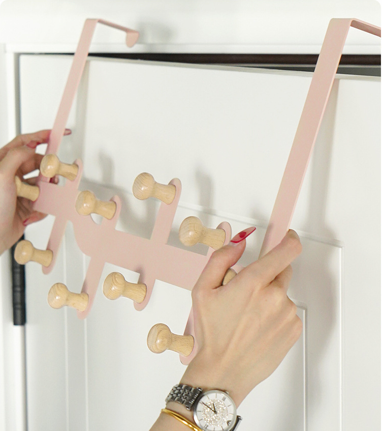 Over The Door Hook Door Hanger with 6 Hooks