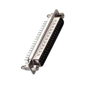 WCON D Sub Connector Female 180° DIP Type 44P Three Row Brass Sample Free